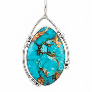 Colgante Turquesa Gota